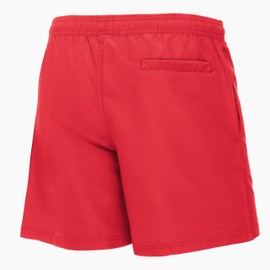 Ladeheid LA40-128 Men's Swimming Trunks, Beach Shorts - red, size: 5XL