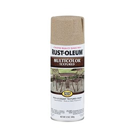 Rust-Oleum Rust-Oleum 223524 Stops Rust Multi-Color Textured Spray Paint, 12 Ounce (Pack of 1), Desert Bisque, 12 Fl Oz