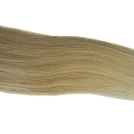 Blonde Human Hair Clip In Extensions Straight Thick End 18 20 22" 100gm (20", 613#-Light Blonde)