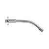 Keeney Stylewise 11.5" Flexible Showerhead Extension Arm, Brushed Nickel