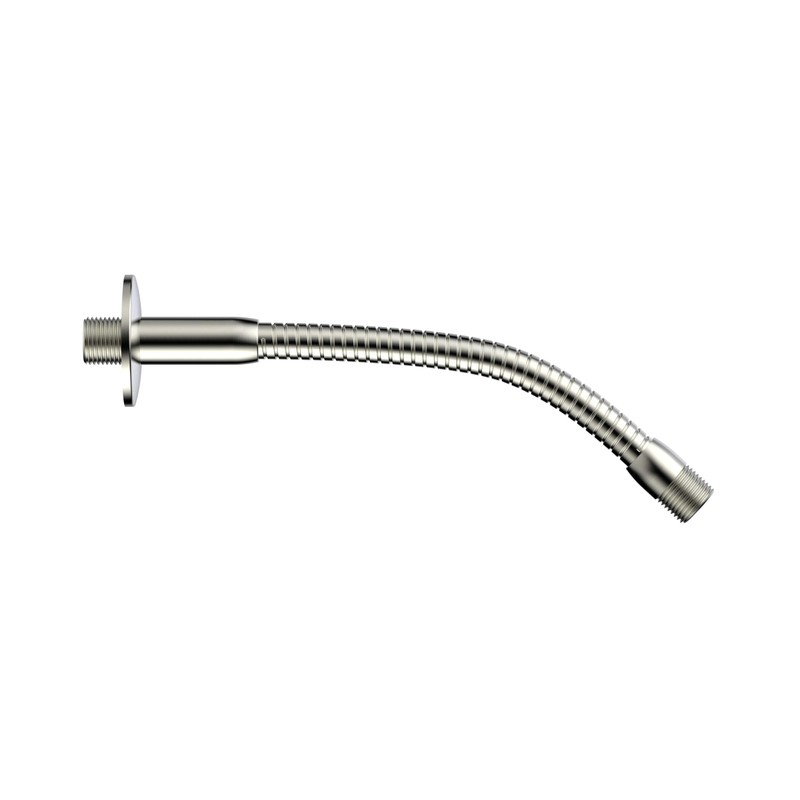 Keeney Stylewise 11.5" Flexible Showerhead Extension Arm, Brushed Nickel
