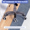 LIHAO 5pcs Replacement Office Chair Wheels Resistant with Safty Brake