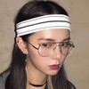 CVFRTT 2 Pieces Of Glasses, Metal Glasses, Fashionable And Simple