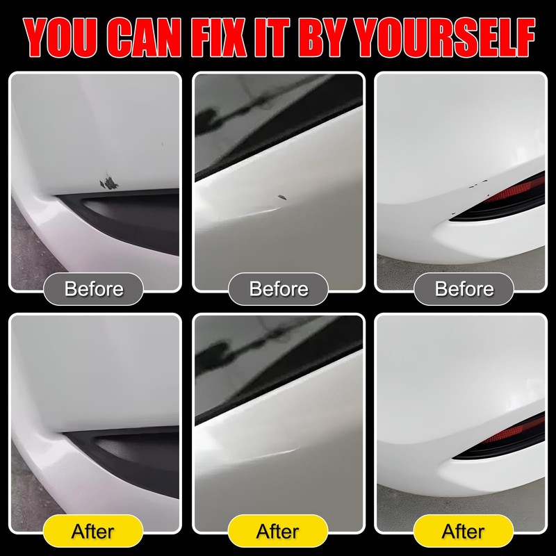 COSLAKE Car Touch Up Paint(Snowflake White Pearl Mica(25D)) for Mazda,