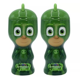 PJ Masks 2 Pack PJ Masks Gekko Green Apple 3-in-1 Body Wash Shampoo Conditioner 14 oz