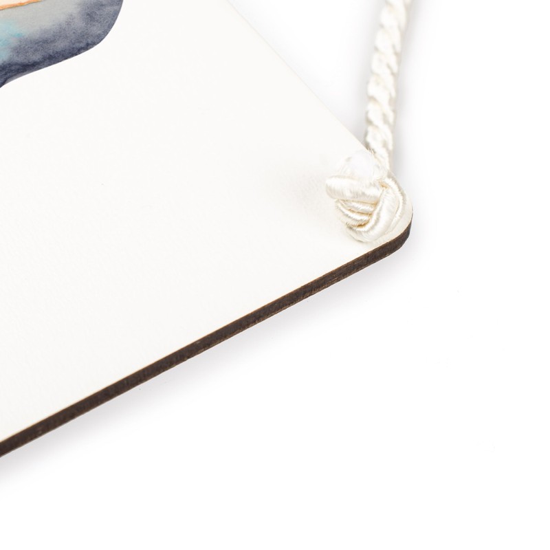 Mr. & Mrs. Panda Personalisiertes Deko Schild Pinguin Lagerfeuer DIN