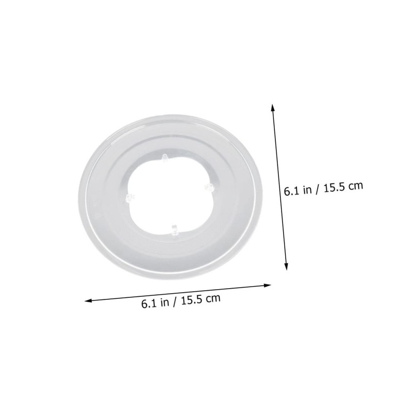 KOMBIUDA 2 Pcs Transparent Lightweight Rear Hub Protector for Mountain