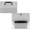 Wekioger Plastic Storage Bins for Multiuses/Clear Latching Box (12Qt, 6Qt,