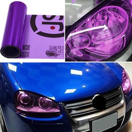 DIYAH Purple Vinyl Tint Film for Headlights, Tail Lights, Fog Lights – Self-Adhesive, Scratch-Resistant, Easy to Install, Universal Fit for Cars, SUVs, Trucks (12 X 1200 Inches/100 Ft)