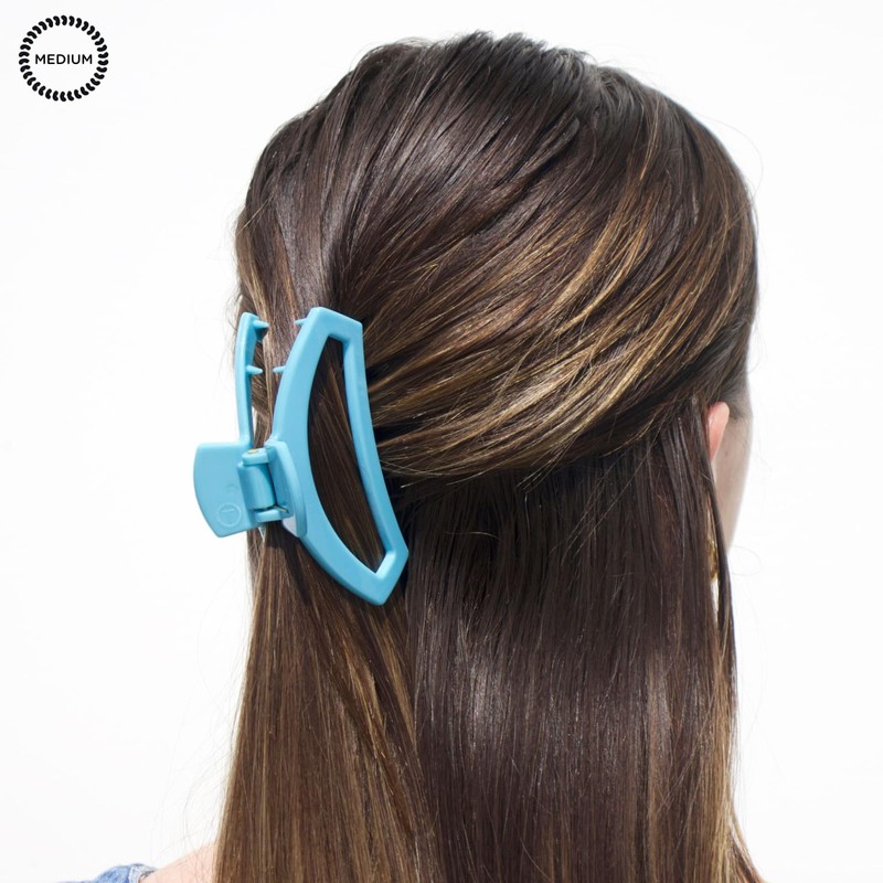 TELETIES - Open Medium Hair Clip - For Thin to