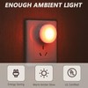 ZeahVeyora 6 Pack Red Light Night Lights for Sleep 0.5w