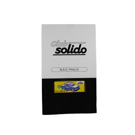 OPO 10 - Collection Miniature Car 1/43 Solido, Reproduction Compatible with NSU Prince IV Turquoise - 1271