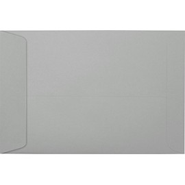 6 x 9 Open End Envelopes - 28lb. Gray Kraft (50 Qty) | Perfect for mailing Documents, Catalogs, Direct Mail, Promotional Material, Brochures and More| 1644-GK-50