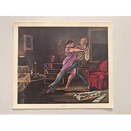 Ernie Barnes Annniversary print 18.5 x 22 in.