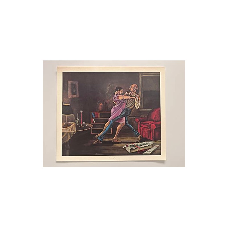 Ernie Barnes Annniversary print 18.5 x 22 in.