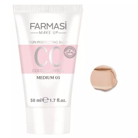 Farmasi CC Color Control Cream Foundation Cream 1.7 fl oz | 03 MEDIUM