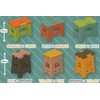 Miniature Folding Stool x 6 Types Set, Full Comp Toy,