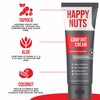 HAPPY NUTS Comfort Cream Deodorant For Men: Anti-Chafing Sweat Defense,