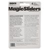 Magic Sliders 4100 Series 4PK 4" RND Sliding Disc, 1,