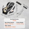 VEVOR Hand Crank Winch, 3500 lbs Steel Cable, Boat Trailer
