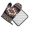 Oven Mitt and Pot Holders Sets - Boho Kitchen Mitts