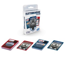Hasbro Gaming E7971GC0 Fleet Manoeuvre Card Game for Children Aged 7 and Above Strategy Game for 2 Players