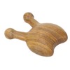 Massage Hair Comb Head Scalp Meridian Comb Y Shape Wooden