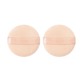 SZSL Powder Puff Makeup Tool Soft Skin-friendly Uniform Makeup Pack of 2