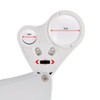 iKKEGOL 30x 60x Dual Lens Jewelers Eye Loupe Illuminated LED