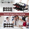 ICOHOT Stackable Wine Rack Countertop, Sturdy Wine Bottle Holder Freestanding