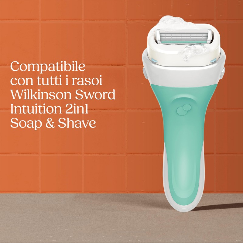 Wilkinson Sword Intuition 2in1 Soap & Shave rasoi da donna