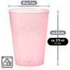 com-four® 24 x Reusable Drinking Cups for Party, Camping and