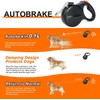 Heavy-Duty Retractable Dog Leash 16-Foot - Auto-Brake & 360° Tangle-Free