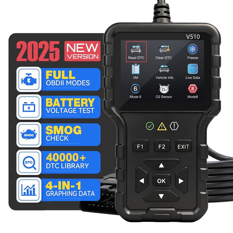 OBD2 Car Diagnostic Scanner for Engine Checks – Plug-and-Play Code