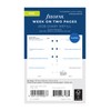 Filofax Mini week on two pages 4 language 2026 diary