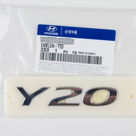 Hyundai Sonata Yf Femme Trunk Tail Gate Emblème d'origine pour supplémentaire par Mobis