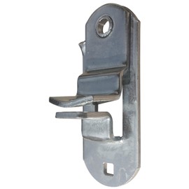 Trailer Door & Ramp Locking Hasp -4" Mounting- Cam Lock Latch Keeper -Zinc- Made in The USA