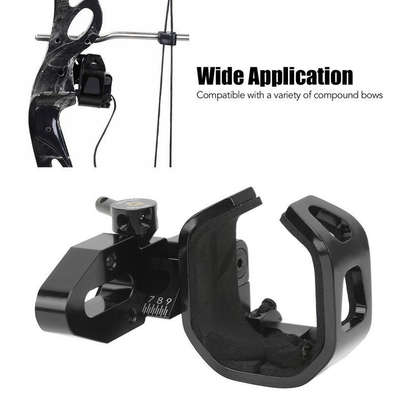 Naroote Smackdown Lockup Arrow Rest, Smackdown Lockup Rest 4-Way Adjustment