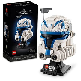 LEGO Set de Juguetes de construccion Star Wars TM 75349 Casco del Capitan Rex 854 Piezas                                                              