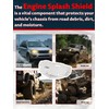 Engine Splash Shield Guard Compatible with CR-V CRV EX EX-L