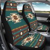 Brosoneto Tribal Aztec Seat Covers for Cars Front Seat, Two