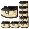 Aootek New Solar Motion Sensor Lights 120 LEDs with Lights