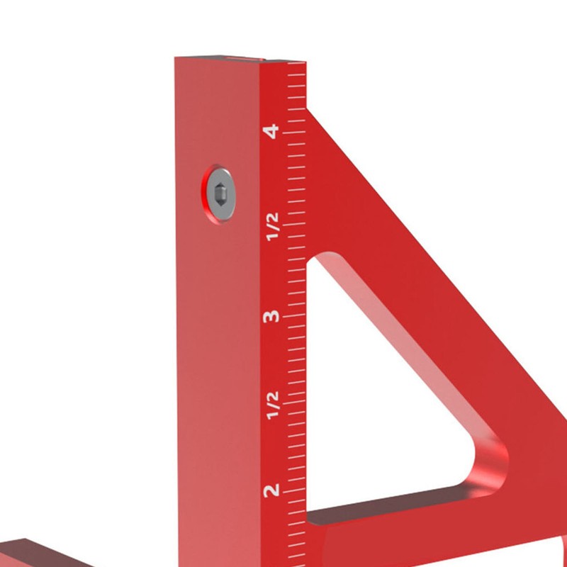 Multi Angle Measuring Triangle Ruler 45 90 Degree Angle Gauge
