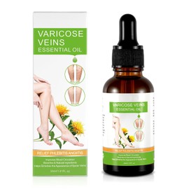 Aceite Esencial Para Venas Varicosas, Aceite Para Eliminar Arañas Vasculares En Las Piernas, Aceites Naturales Para El Tratamiento De Venas Varicosas 30 Ml