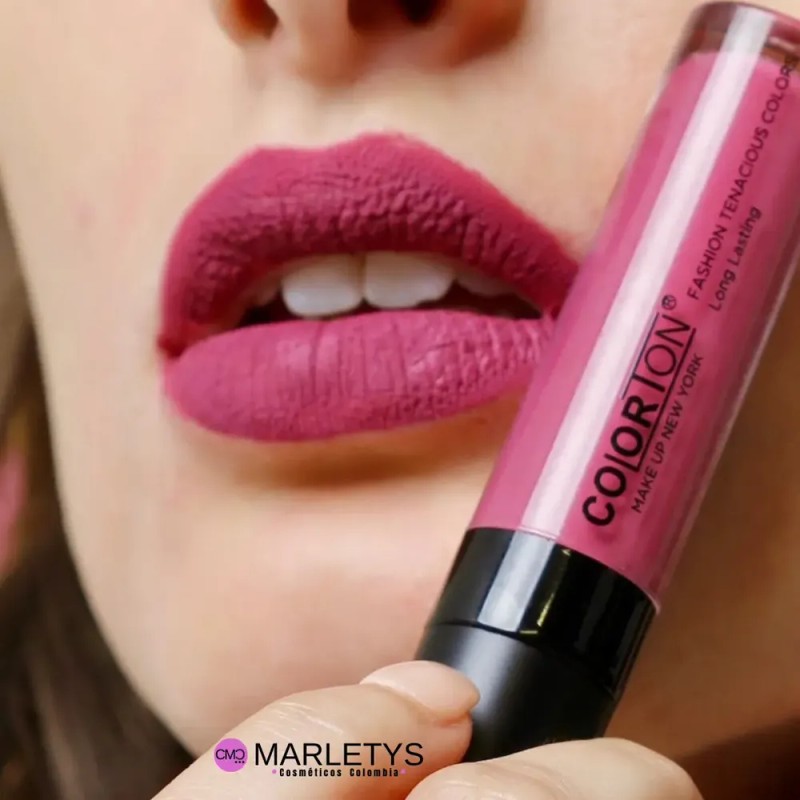 Labial Colorton Liquido Matte Tono Rosewood 35