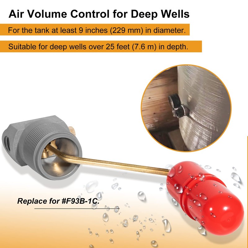 Replacement for F93B-1C Air Volume Control for Deep Wells and