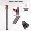 Koolehaoda Tripod Extension Pole, Center Column Extender 28" Carbon Fiber