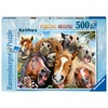 Ravensburger Selfies Horsing Around 500 Piece Jigsaw Puzzle for Adults