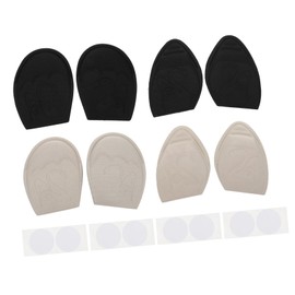 Healvian 4pairs Forefoot Mats Shoes Insoles Heel Cushion Toe Pads Slip Wear Pads for Foot
