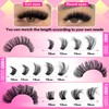 FANXITON FANXITON Lash Clusters Thick Fluffy Lash Clusters D Curl